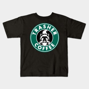 Trasher Coffee Kids T-Shirt